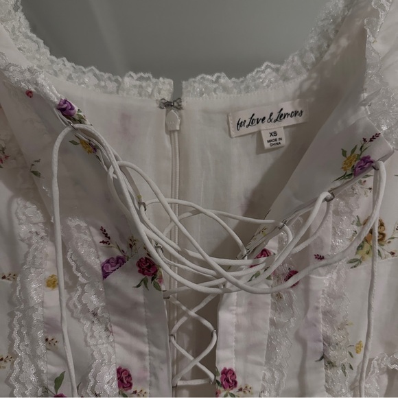 For Love And Lemons Wildflower Mini Dress - Picture 4 of 9